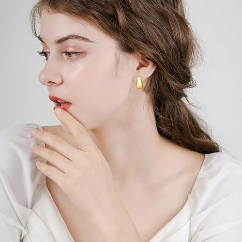 NEWITIN 69 Pieces Gold Jewelry Set for Women Fashion Costume Jewelry Gold Plated Necklace Bracelet Earrings Set for Women thumbnail 5