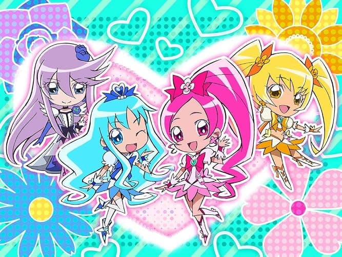TianSW Heartcatch PreCure! (19inch x 14inch/47cm x 35cm) Waterproof Poster No Fading - Image 1