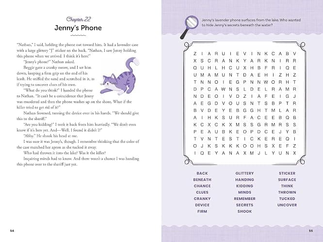 Murder on Vacation: Book 4: Solve the Puzzles―and the Plot of a Cozy Bed and Breakfast Mystery! (A Cranberry Creek Word Search Mystery) thumbnail 5
