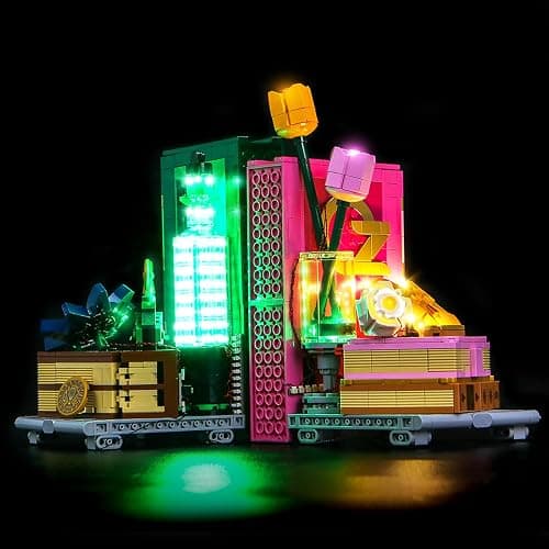 LocoLee Light kit Compatible with Lego 75691 Wicked Glinda & Elphaba Bookends - No Model Only Light, LED Lighting Accessories Compatible with Lego Wicked Set 75691 thumbnail 3