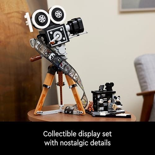 LEGO Disney Walt Disney Tribute Camera Building Set - Bedroom or Office Decor for Men & Women, Ages 18+ - Collectible Craft Model Kit - Gift Idea for Fans - 43230 thumbnail 6