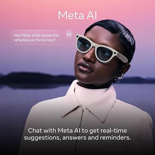 Ray-Ban Meta (Gen 2), Wayfarer, Matte Black | Smart AI Glasses for Men, Women — 2x Battery Life — 3K Ultra HD Resolution — 12 MP Ultra-Wide Camera, Audio, Video — Clear Lenses — Wearable Technology thumbnail 3