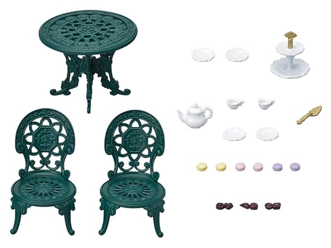 Calico Critters Town Series Tea and Treats Set, Fashion Dollhouse Furniture and Accessories thumbnail 4