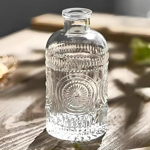 TIWPAJS Propagation Vases for Plants, Bud Vases, Small Glass Vase for Flowers, Home Decor, Table Decor, Shelf Decor, Desk Decor, Office Decor - Image 1