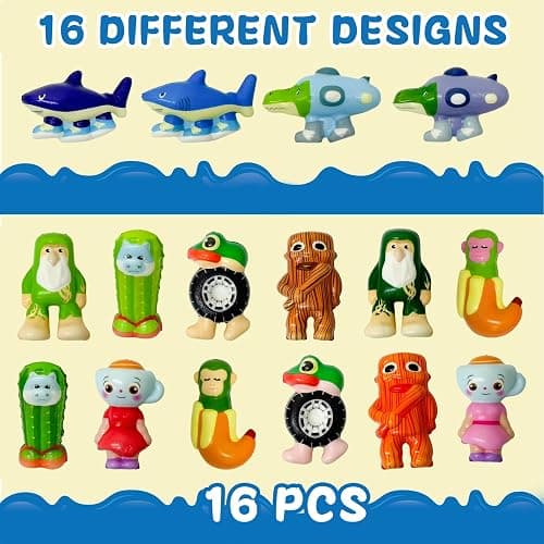 16Pcs Italian Brainrot Slow Squishy Bulk, Tralalero Tralala Stress Relief Sensory Items, Meme-Inspired Funny Animal Shapes, Party Favors & Relaxation Gifts thumbnail 7