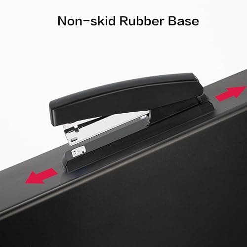 Deli Stapler, 25 Sheet Capacity, 1000 Staples & Staple Remover, Black thumbnail 7