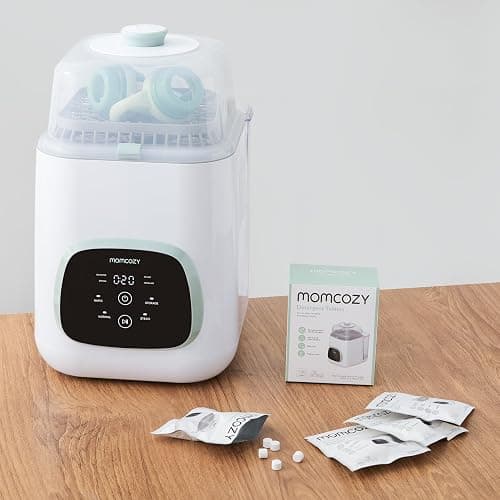 Momcozy KleanPal Pro Baby Bottle Washer & Momcozy Official Washing Block for Momcozy KleanPal Pro Baby Bottle Washer, 120 Tablets thumbnail 7
