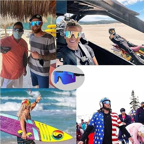 P-V Polarized Sports Sunglasses For Men Women Cycling Glasses Sports Sunglasses UV400 Protection Bike Sun Glasses thumbnail 7