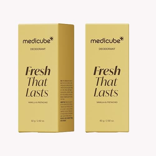 medicube Kojic Acid & Turmeric Aluminum-Free Deodorant | Vanilla & Pistachio Perfumed Stick, All-Day Odor Protection for Women & Men | Underarm Brightening Care | Korean Skincare, 2.92 oz. thumbnail 9