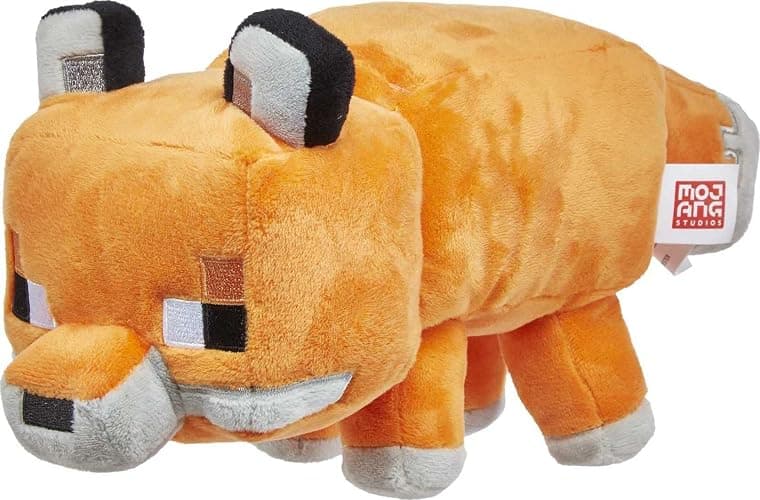 Mattel Minecraft Plush 8-in Character Dolls, Soft, Collectible Gift for Fans Age 3 and Older - Image 1