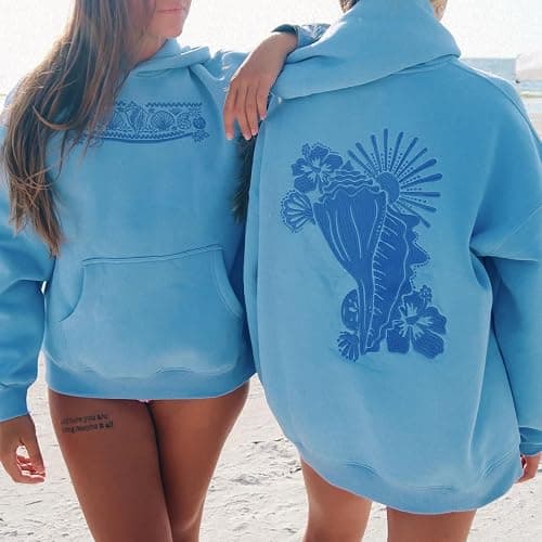 Sastianaen Cute Graphic Hoodies for Teen Girls Y2k Oversized Print Hoodie Vintage Preppy Pullover Sweatshirt thumbnail 6