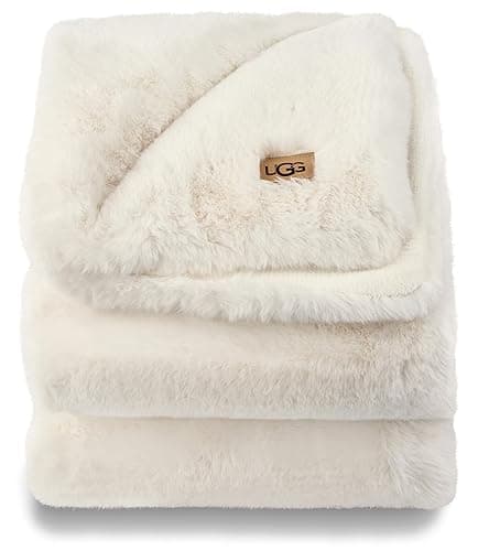 UGG Euphoria Throw Blanket - Snow - Throw - White