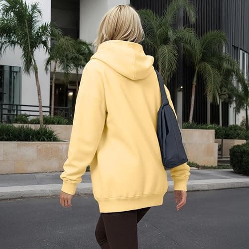 YARBCEN Womens Winter Fleece Hoodies Sweatshirts - Long Sleeve Pullover Sweaters With Pocket 2025 Fashion Outfits thumbnail 3