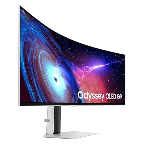 Samsung 49" Odyssey (G93SC) Series QD-OLED Curved Gaming Monitor | 240Hz, 0.03ms, DQHD, G-Sync Compatible, FreeSync Premium Pro, Adjustable Stand (LS49CG932SNXZA) thumbnail 16
