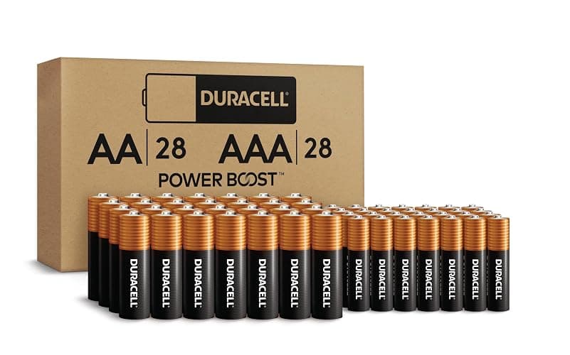 Duracell Coppertop AA + AAA Batteries, 56 Count (Pack of 1), Re-closable for Quick Access and Organized Storage, Includes 28 Double A and 28 Triple A Batteries thumbnail 2