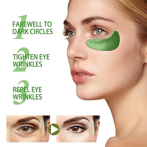 30 Pairs Seaweed Eye Cover Eye Pads Anti-Ageing Eye Cover Collagen Eye Cover Moisturising Eye Patches Removing Dark Circles Fine Lines Wrinkles Eye Bags Puffiness,Eye Skin Care Pads With Collagen thumbnail 4