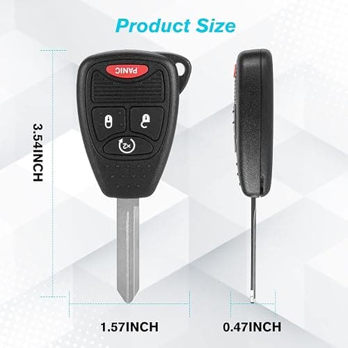 Guteauto Car Key Fob Keyless Entry Remote 315Mhz OHT692713A for Jeep Wrangler 2009-2018, Compass 2010-2017, Patriot 2010-2017 thumbnail 7