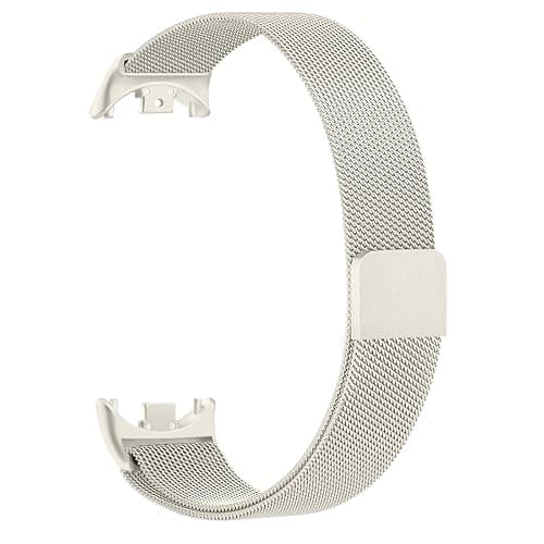 Bracelet pour Xiaomi Mi Band 10/9/8, Bracelets de Remplacement en métal souple, Bracelet en Acier Inoxydable pour Xiaomi Smart Band 8/9 homme femme, Longueur Réglable et Confortable et Respirant thumbnail 6