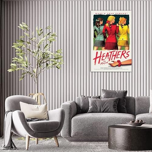 YOWAMEO Heathers The Musical 90s 80s Retro Poster Wall Art Decoration Room Aesthetic Canvas Painting Bedroom Picture (16x24inch(40x60cm)) thumbnail 5