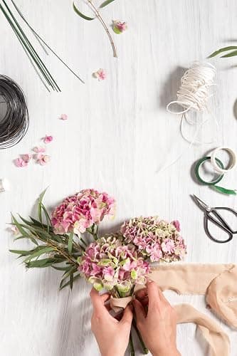 Paxcoo Floral Tape and Floral Wire Arrangement Tools Kit with Wire Cutter 26 Gauge Stem Wire and 22 Gauge Paddle Wire for Bouquet Stem Wrap Florist thumbnail 6