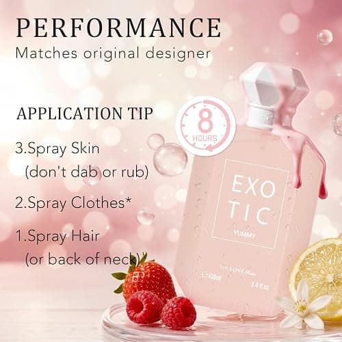 V.V.LOVE prive YUMMY Eau de Parfum - Sweet and Warm Marshmallow Scent with Vanilla and Sugary Notes Luxurious Perfume for Women 3.4 oz/100 ml thumbnail 5