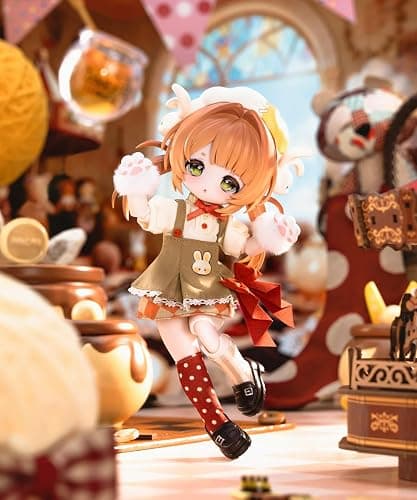 CALEMBOU BJD Blind Box, Bunny Dream Box Series 1/8 Ball Jointed Doll, Articulated Dress Up Doll for Display with Joints, Collectible Action Figure for Birthday, Random 1 Box thumbnail 3