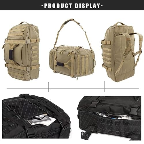 Miramrax Travel Duffle Bag Backpack thumbnail 6