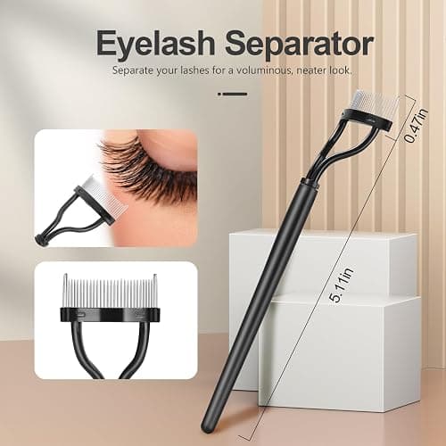 SWEET VIEW Eyelash Comb Lash Separator Brush Mascara Clump Remover Professional Eye Makeup Tools thumbnail 5