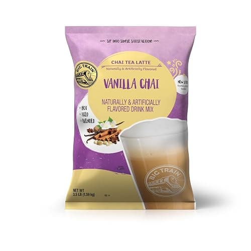 Big Train Vanilla Chai Tea Latte Beverage Mix, 3.5 Pound (Pack of 1) - Image 1