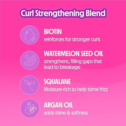Not Your Mother's Curl Talk Strengthening Oil (2-Pack) - 3.3 fl oz Each - Nourishing, Frizz-Control, and Strengthening Oil for Curls thumbnail 5