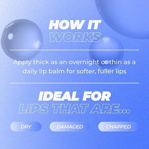 Vitamasques Lip Butter Balm - Berry Jam, Korean Lip Balm - Peptide Lip Treatment - Lips Balm Hydrating - Light Tinted Lips balm - Made in Korea - 0.33 fl.oz thumbnail 6