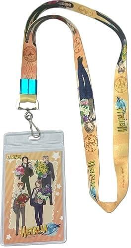 Hetalia Season 7 - Character Group 02 Lanyard - Image 1