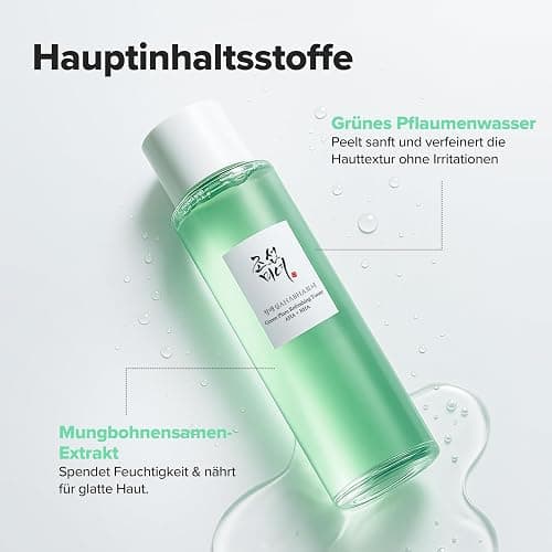 Beauty of Joseon Green Plum Aha Bha Toner, Erfrischende Gesichtsessenz, Feuchtigkeitscreme, Koreanische Hautpflege Für Männer Und Frauen, 150 Ml, 152 Ml thumbnail 6