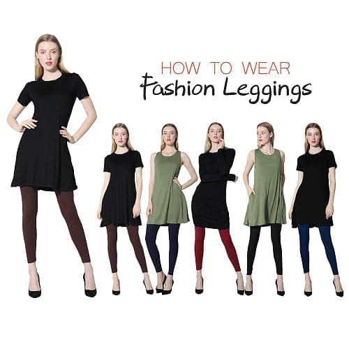 Diravo Fleece Lined Leggings Womens Fashion High Waist Tummy Control Leggings for Women Winter Warm thumbnail 5
