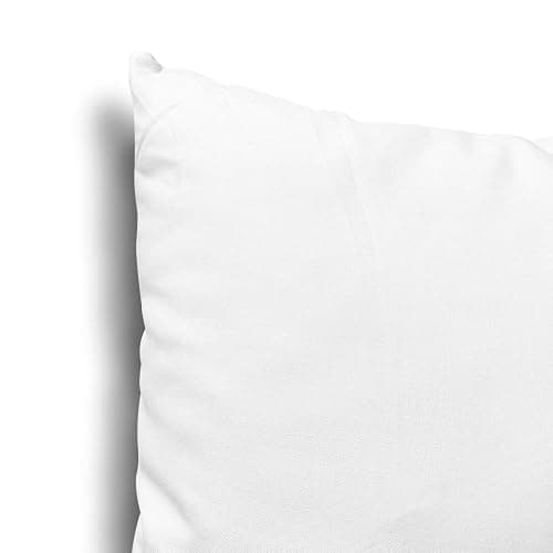 EDOW Throw Pillow Inserts, Set of 4 Lightweight Down Alternative Polyester Pillow, Couch Cushion, Sham Stuffer, Machine Washable. (White, 16x16) thumbnail 6