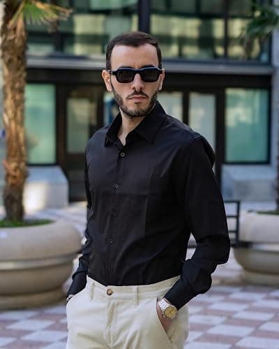 COOFANDY Men's Shirt Long Sleeve Button Down Non-Iron Casual Shirts Business Casual Regular Fit Plain Shirts thumbnail 2