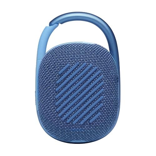 JBL Clip 4 Eco - Ultra-Portable Waterproof and Dustproof Bluetooth Speaker, big audio & punchy bass, made with 90% post-consumer recycled plastic, Integrated carabiner, Up to 10 Hours of Play (Blue) thumbnail 2