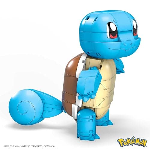 MEGA Pokémon Building Toys Set Build & Show Squirtle with 199 Pieces, Articulated and Poseable, 4 Inches Tall, for Kids thumbnail 5