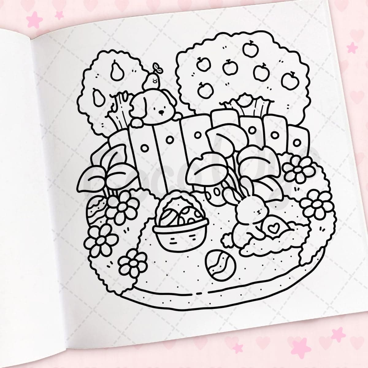 Cozy Cuties: A Cute and Comfy Colouring Book thumbnail 10
