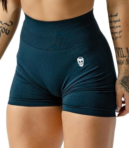 Gymreapers Infinity Seamless Workout Shorts High Waist Biker Shorts for Women Athletic Gym Running Pilates Yoga Sport Short thumbnail 5