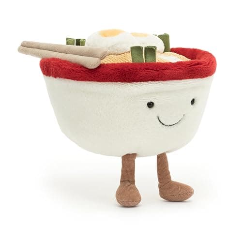 Jellycat Amuseables Ramen Stuffed Toy, 6.5 inches - Food Plush - Fun Gift Idea thumbnail 8