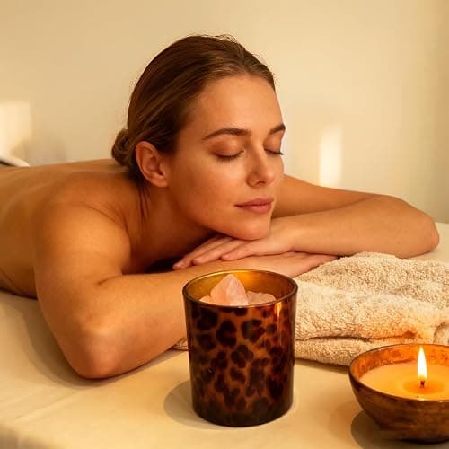 cachiv Votive Candle Holder Leopard Print Glass Tea Lights Candle Holder for Floating Candles Wedding Table Centerpiece Holiday Home Decor thumbnail 6