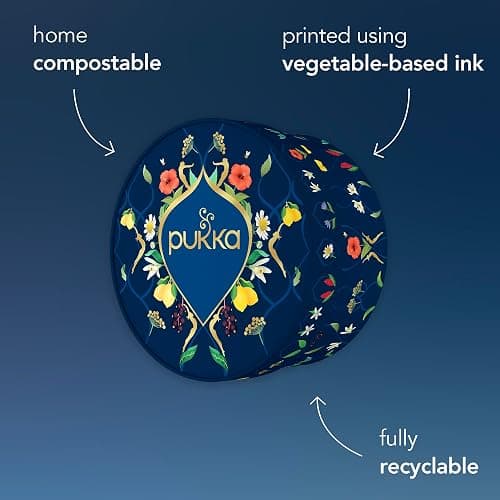 Pukka Luxury Herbal Tea Sampler Box, Organic Tea For Everyday Wellness, Ideal Gift Set for Special Occasions, Holidays, Birthdays & Anniversaries, 90 Teabags, 6 Premium Flavors, Caffeine Free thumbnail 5