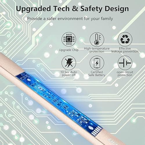 MEIRUBY Electric Candle Lighter, Christmas Stocking Stuffers Gifts for Women Mom Men Wife Sister, USB Arc Rechargeable Windproof Long Lighter for Candle BBQ Housewarming Birthday Gifts Idals thumbnail 3