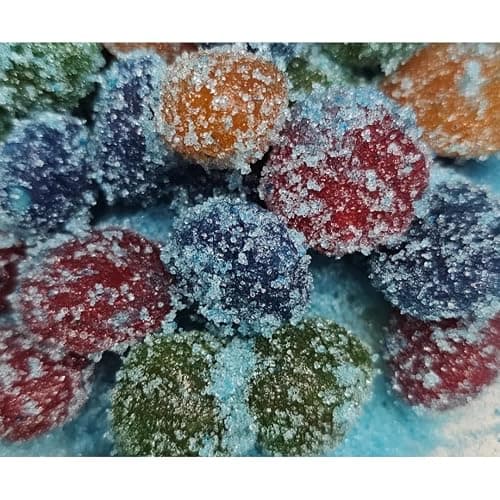 Kanpai Candy - Unique Freeze Dried & SOUR Gummy Candies - Gift Packs By Lyza's Sweets & Treats (Pack of 1, Blue Raspberry Sour Burst) thumbnail 3