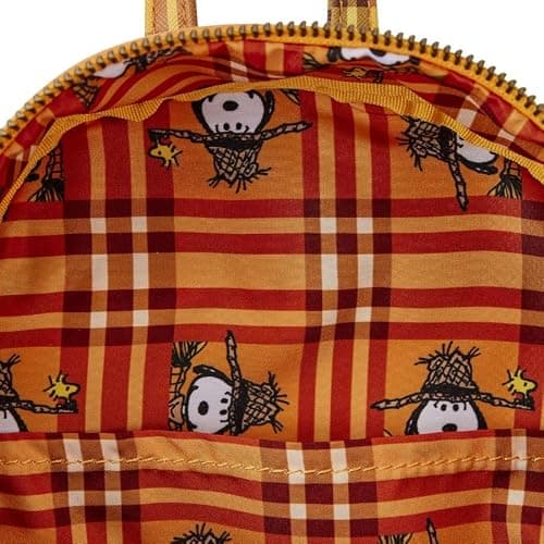Loungefly Peanuts Snoopy Scarecrow Cosplay Mini Backpack thumbnail 7