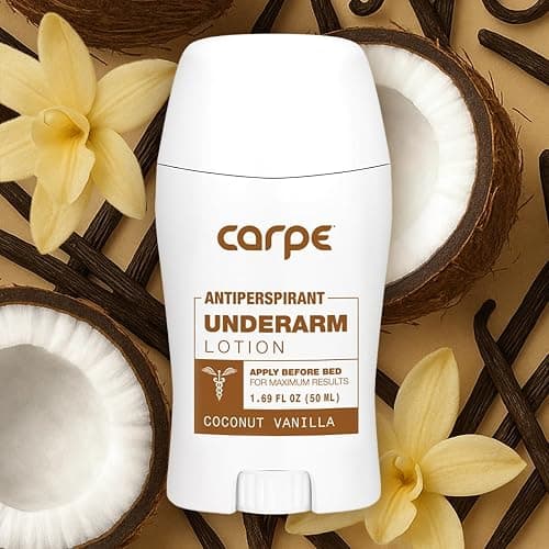 Carpe Underarm Antiperspirant Deodorant Advanced Sweat & Odor Protection Formula - Antiperspirant for Women & Men Helps to Combat Excessive Sweating with Odor Control - Coconut Vanilla thumbnail 3
