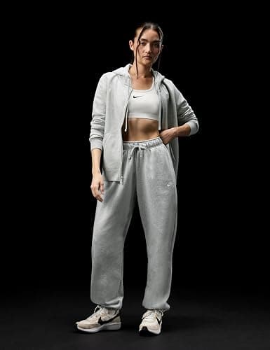 Nike Women's Sportswear Club Fleece Mid-Rise Oversized Sweatpants thumbnail 7