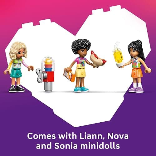 LEGO Friends Fun Indoor Playground Building Toy for Girls & Boys - Pretend Play Set for Kids, Ages 7+ - W/Sonia, Liann & Nova Minidolls & Accessories - Gift Idea for Birthdays - 42686 thumbnail 5