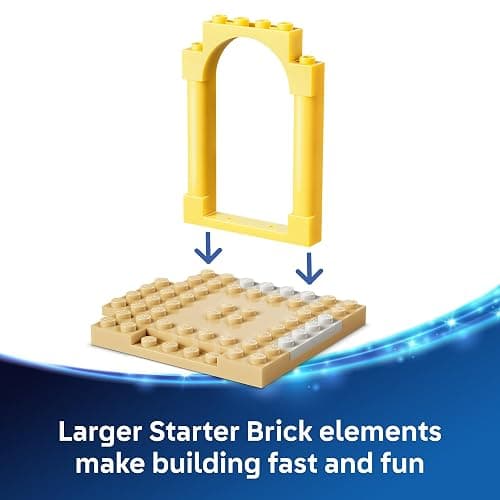 LEGO Disney Beach Fun with Lilo & Stitch 43280 | Building Toys for Girls & Boys, Ages 4+, Develops Fine Motor Skills, 2 Minifigures, 113 pieces, Gift for Birthdays thumbnail 3